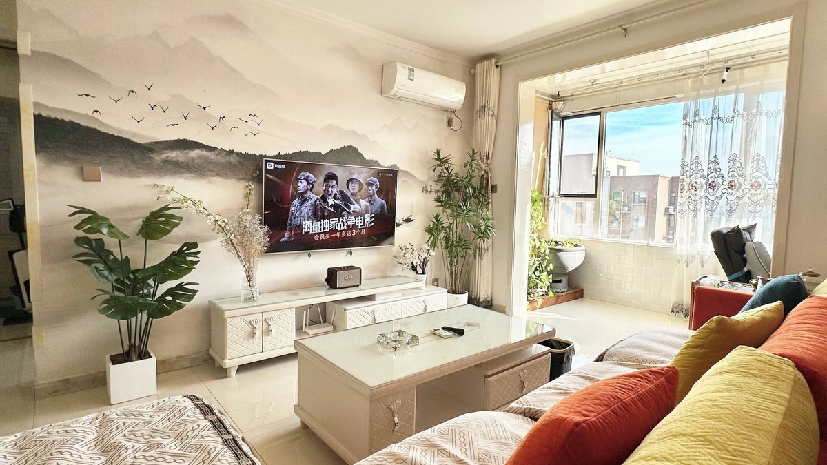 Zhangdian District House | Charming 2-bedroom house in lovely Zibo with WiFi, AC