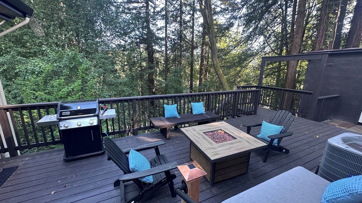 Guerneville House | Charming 2-bedroom home tucked in the Redwoods but only steps from downtown…
