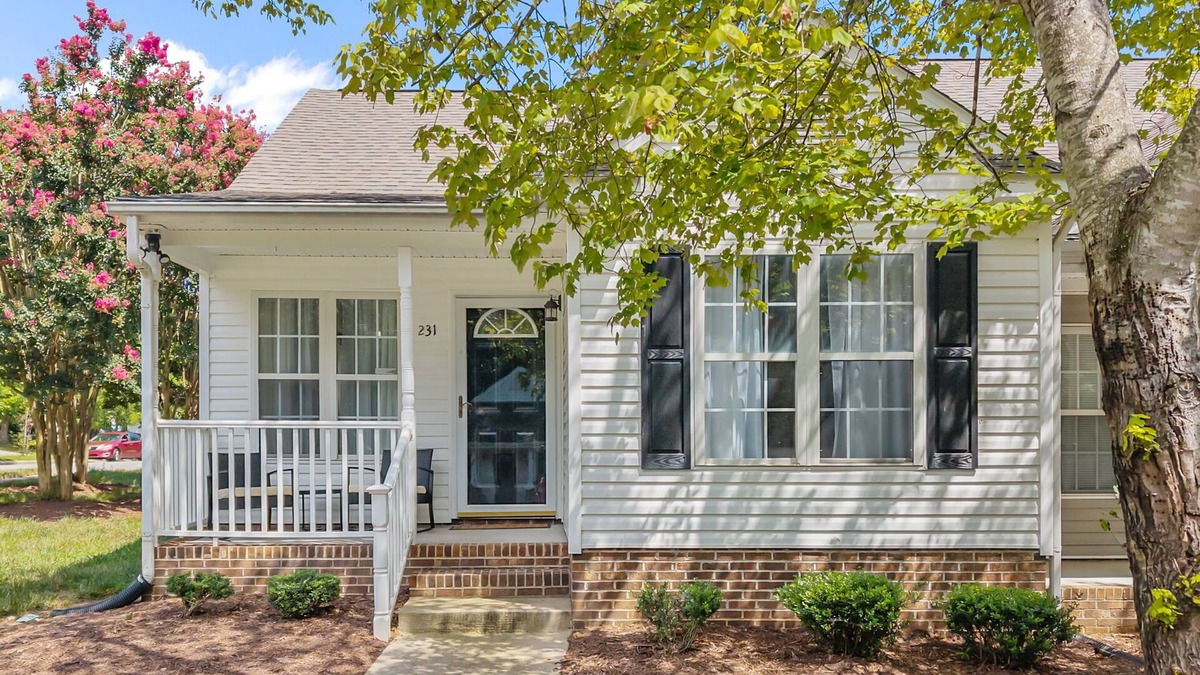 Wake Forest House | Charming 2-bedroom townhome in Wake Forest with assigned parking