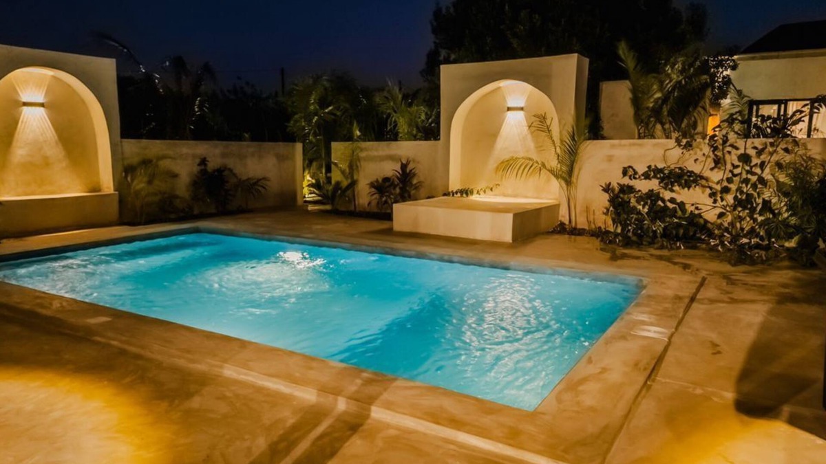 Jambiani Villa | Charming 2-bedroom Villa with a private swimming pool and a surrounding wall