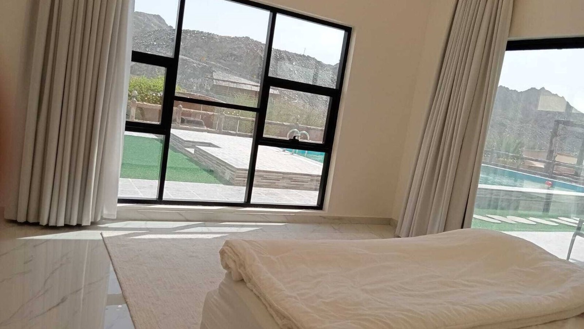 Hatta Villa | Charming 2-bedroom villa with Private pool and Barbecue area,