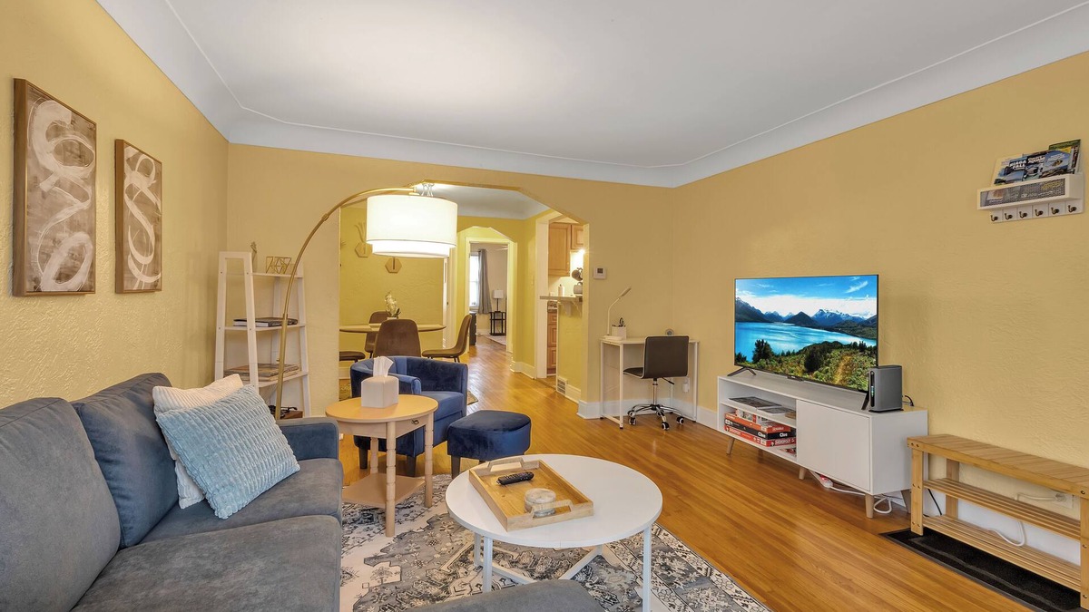 Buffalo Apartment | Charming 2-BR apartment with AC, WiFi and covered parking in lovely Buffalo!