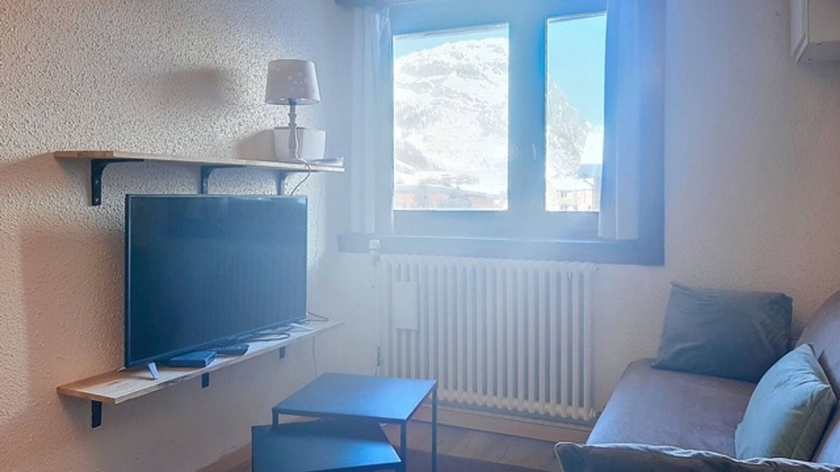Le Cret Apartment | Charming 2-room in Val d'Isère, 4 pers, near center, TV, WiFi