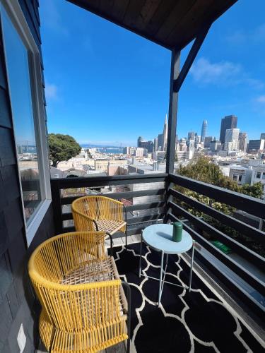 Russian Hill House | Charming 2BR Cottage with Bay and City Views-Gated Luxury Private Place