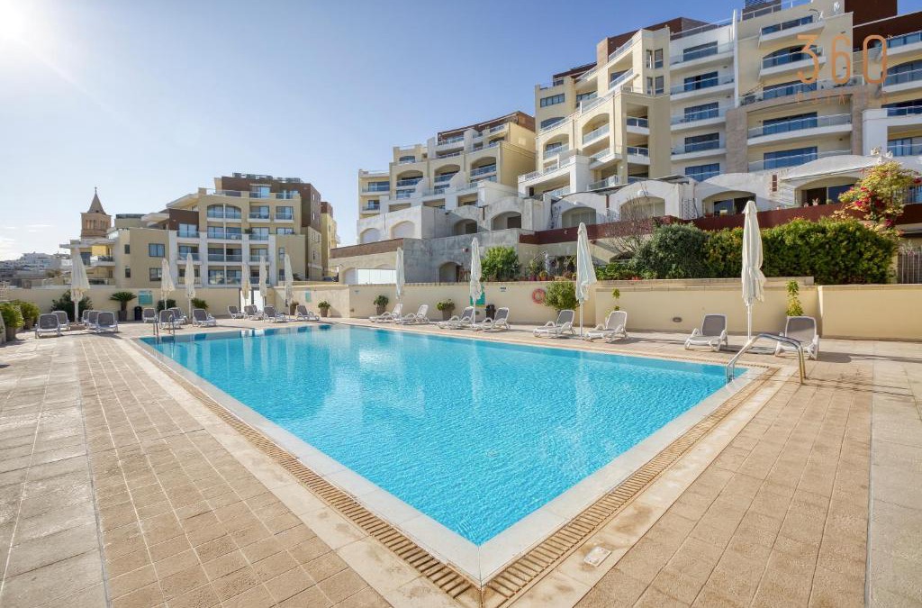 Marsaskala Apartment | Charming 2BR home w/access to pool in Marsaskala by 360 Estates