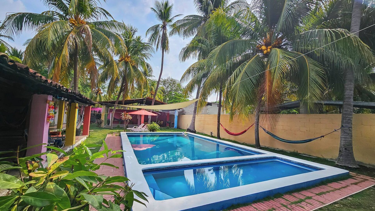 Acajutla Cabin | Charming 3-bedroom cabin with AC, WiFi in the beaches of Sonsonate