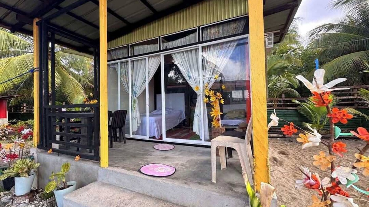 Caraga Resort | Charming 3-bedroom resort with WiFi, AC in peaceful Surigao Del Sur privatebeach