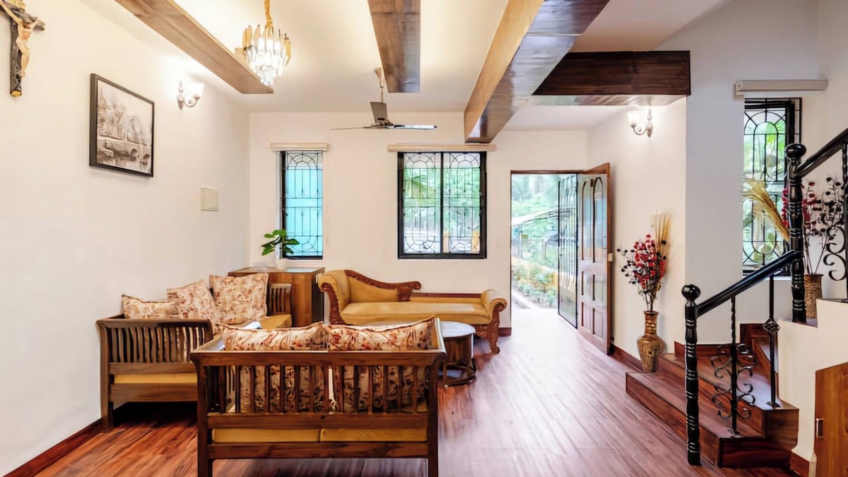 Vanelim House | Charming 3-bedroom villa with WiFi, AC in marvelous Colva