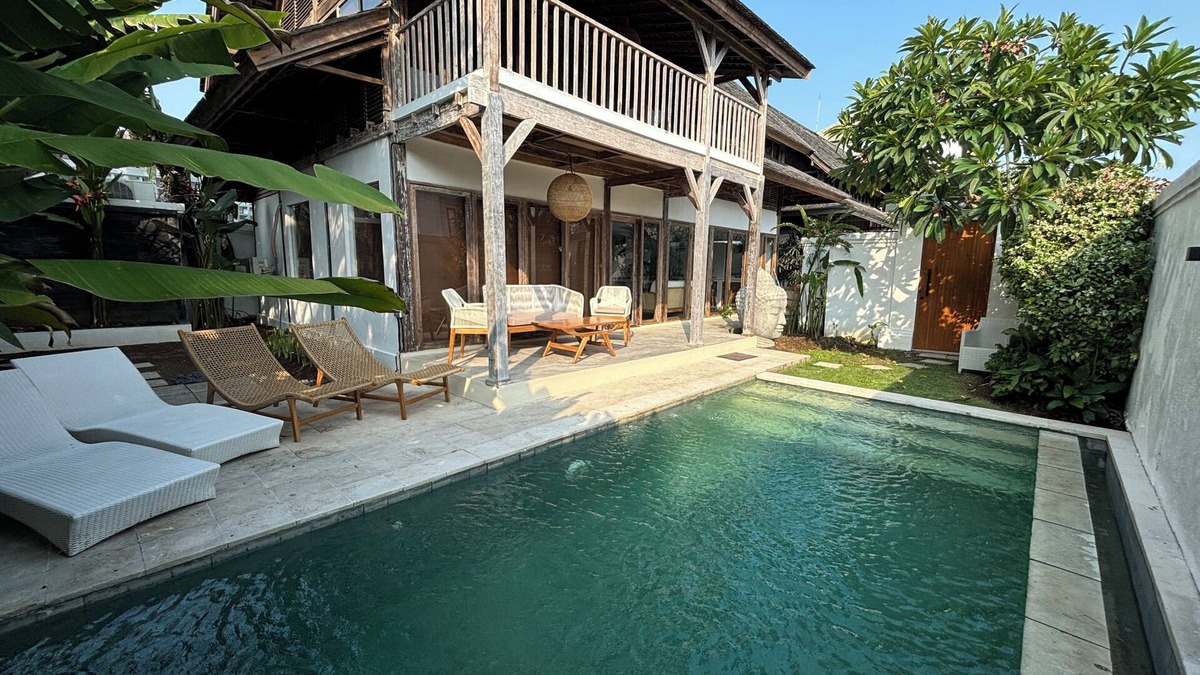 Kartika Plaza Villa | Charming 3-bedroom villa with private pool in the heart of Canggu