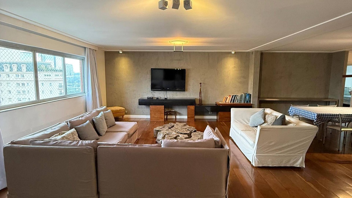 Itaim Bibi Apartment | Charming 3-bedroom apartment Park view with AC, WiFi in Itaim Bibi São Paulo