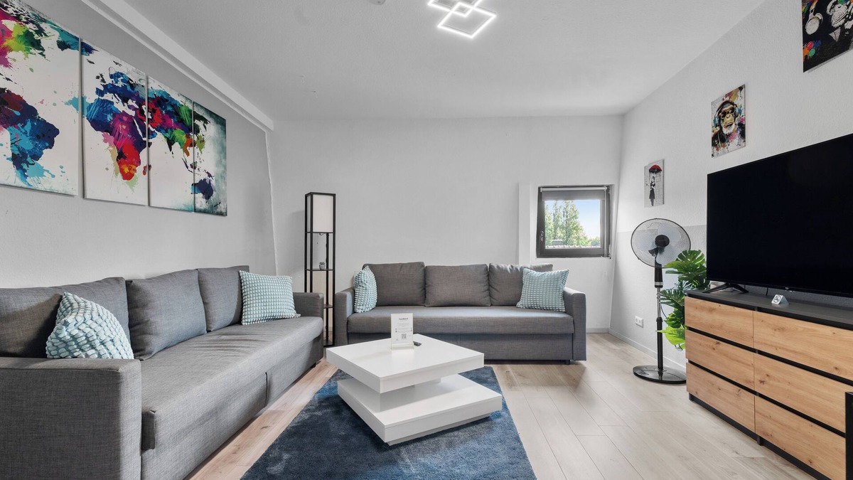Ruhrort Apartment | Charming 3-room apartment - ideal for large groups (up to 12 people)
