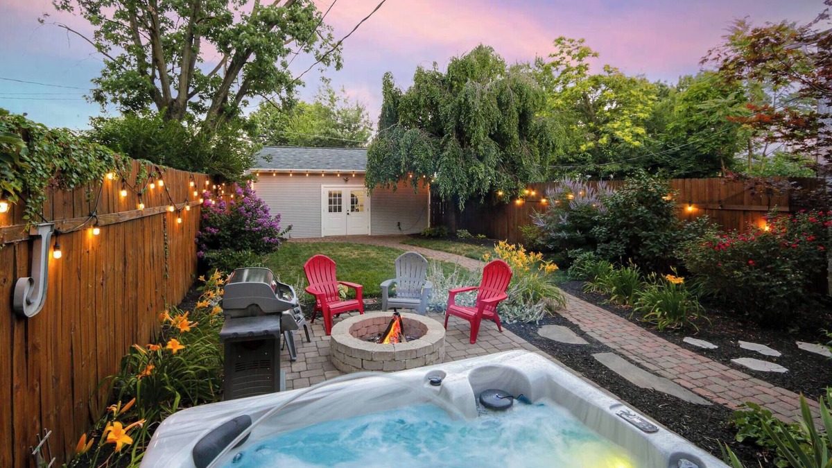 Weinland Park House | Charming 3BR w/Hot Tub + Garden | Near OSU + More