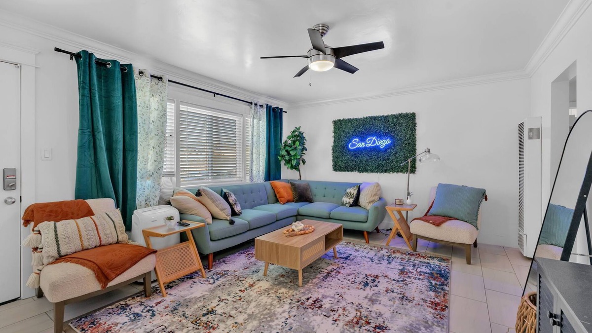 Logan Heights House | Charming 4-Bedroom Retreat, Just 5 Minutes from San Diego’s Beautiful Beach