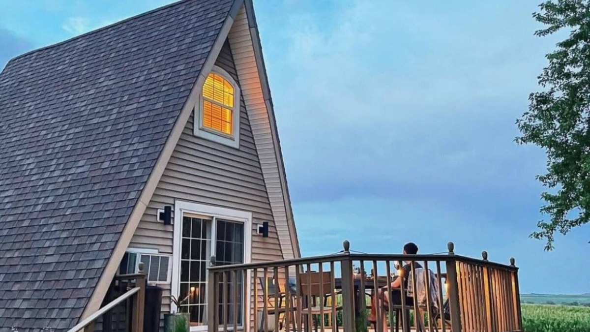 Elizabeth Cabin | 🏠 Charming A-Frame w/Mid-Century Vibe 1 Bed/1 Bath near Elizabeth, Illinois🌲