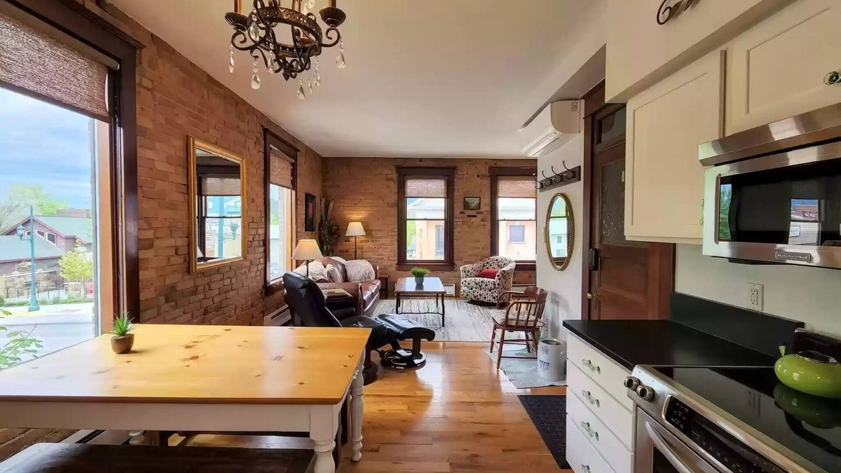 Whitefish Condo | Charming and Beautiful Downtown Whitefish Condo in Historic Building