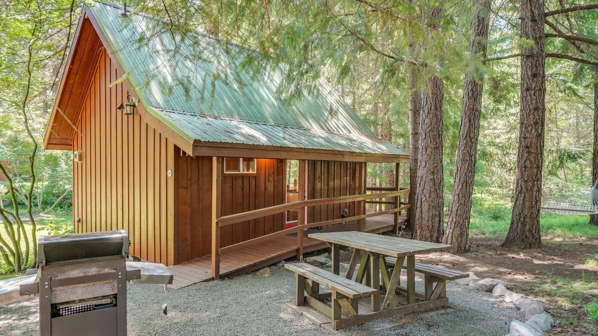 Trout Lake Cabin | Charming and Cozy A-Frame Cabin Near Mt. Adams