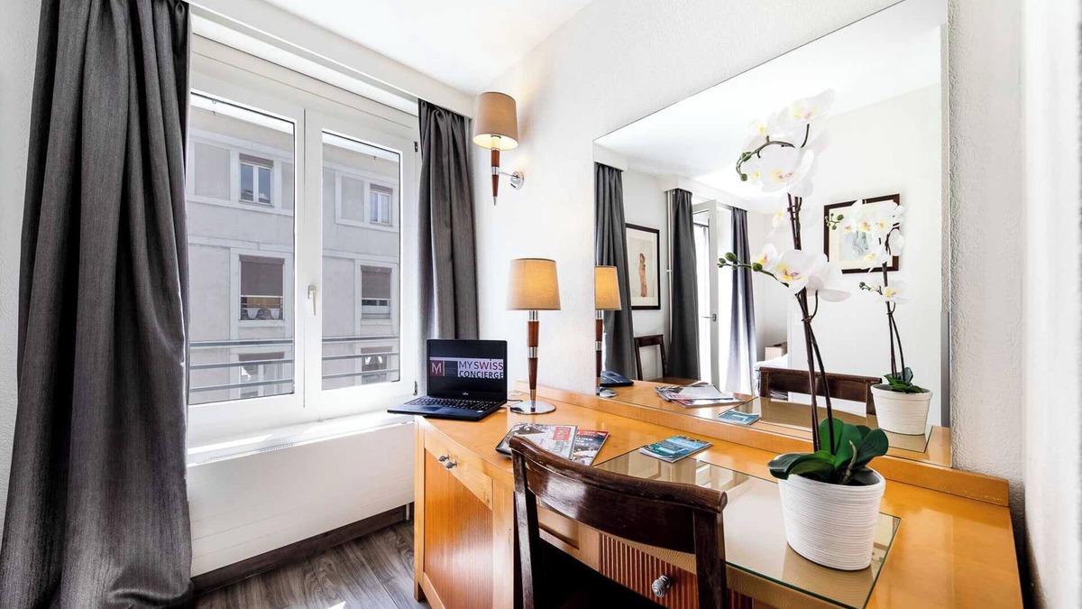 Downtown Geneva Apartment | Charming Apartment - AC 1br/4p - Geneve