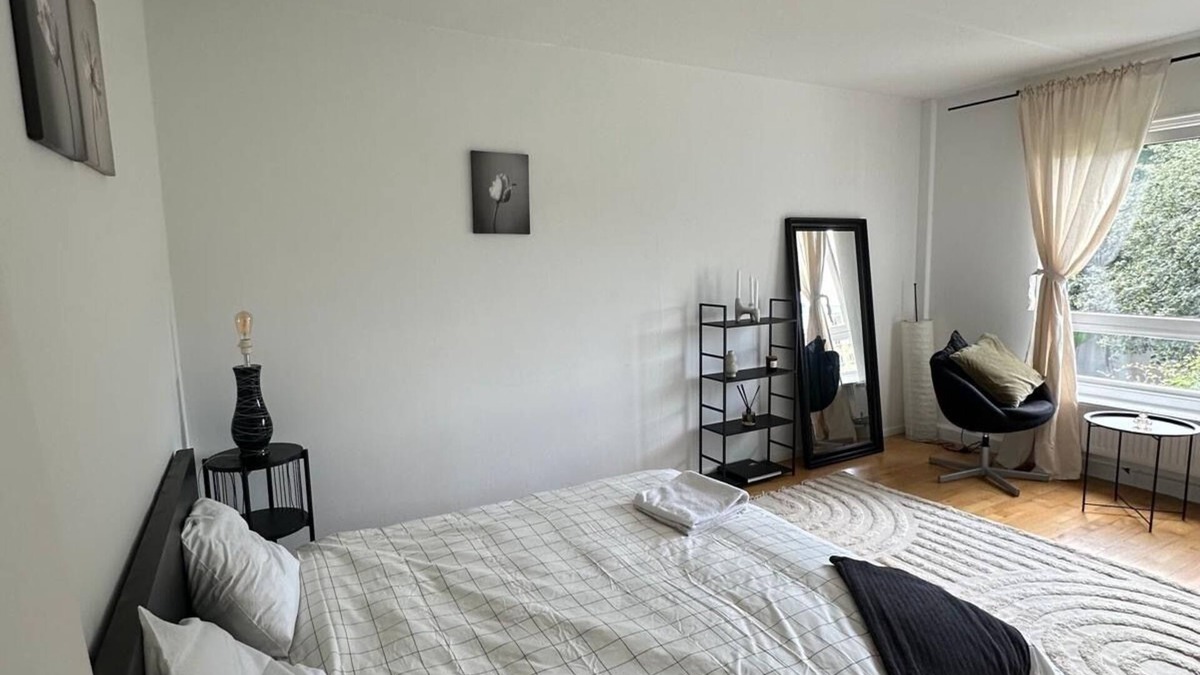 Hvidovre Municipality Apartment | Charming apartment with beautiful bedroom view