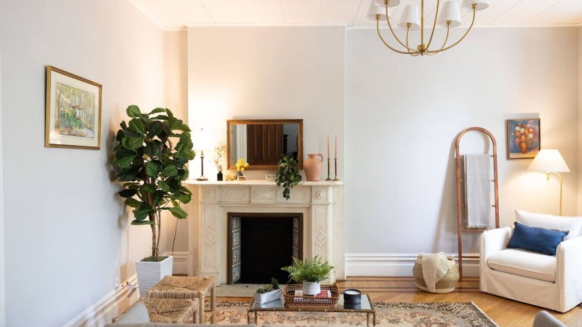Newtonville Apartment | Charming Apt. with Marble Mantel