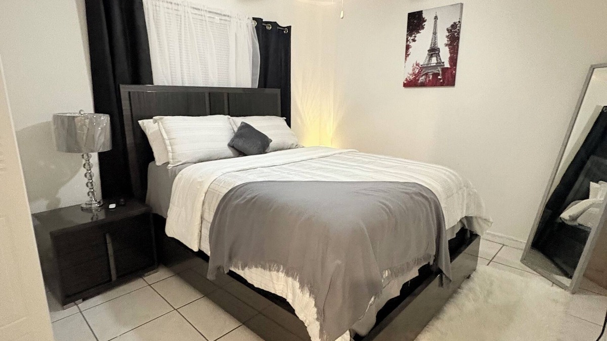 Margate House | Charming bedroom in a shared home.