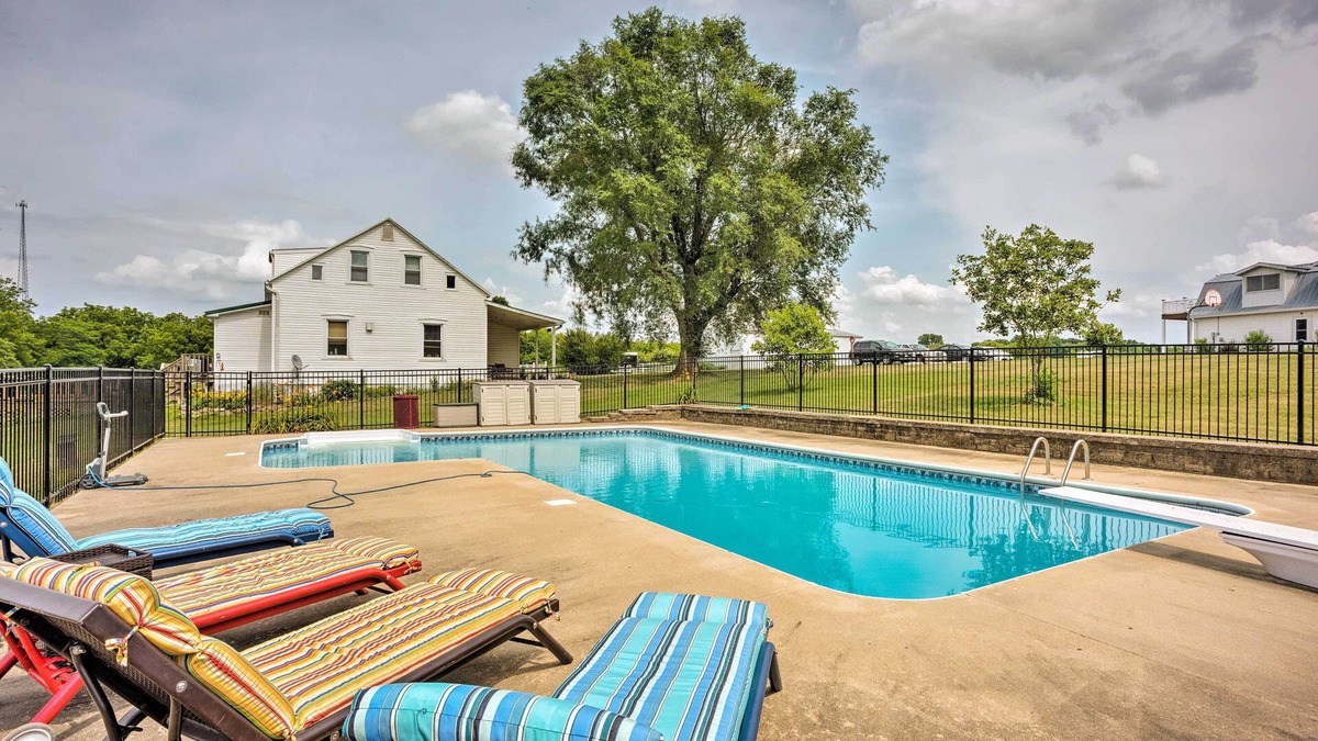 Berger Apartment | Charming Berger Apt on 42-Acre Farm w/Pool Access