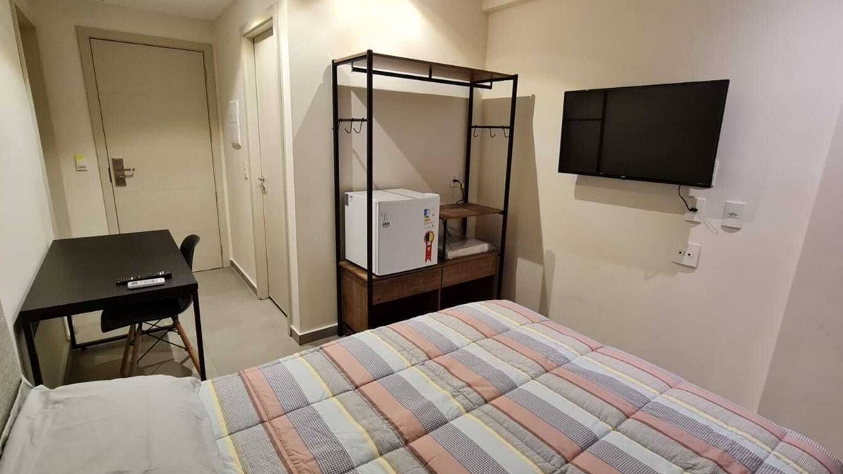 Parque Leopoldina Hotel | Charming apartment E-Suites Atlântica Campos 208B