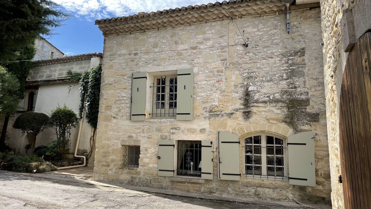 Sagries House | Charming Character 17th Century Village Stone House near Uzes, South of France
