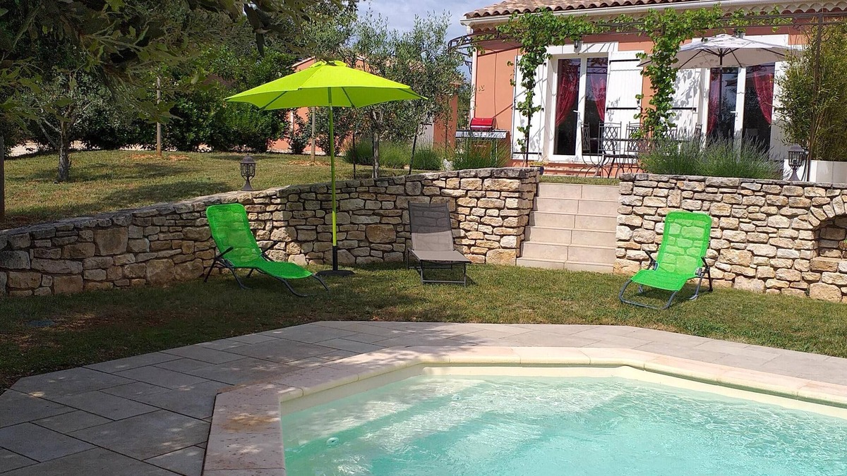Orgnac-l'Aven House | Charming cottage with its private terrace and swimming pool