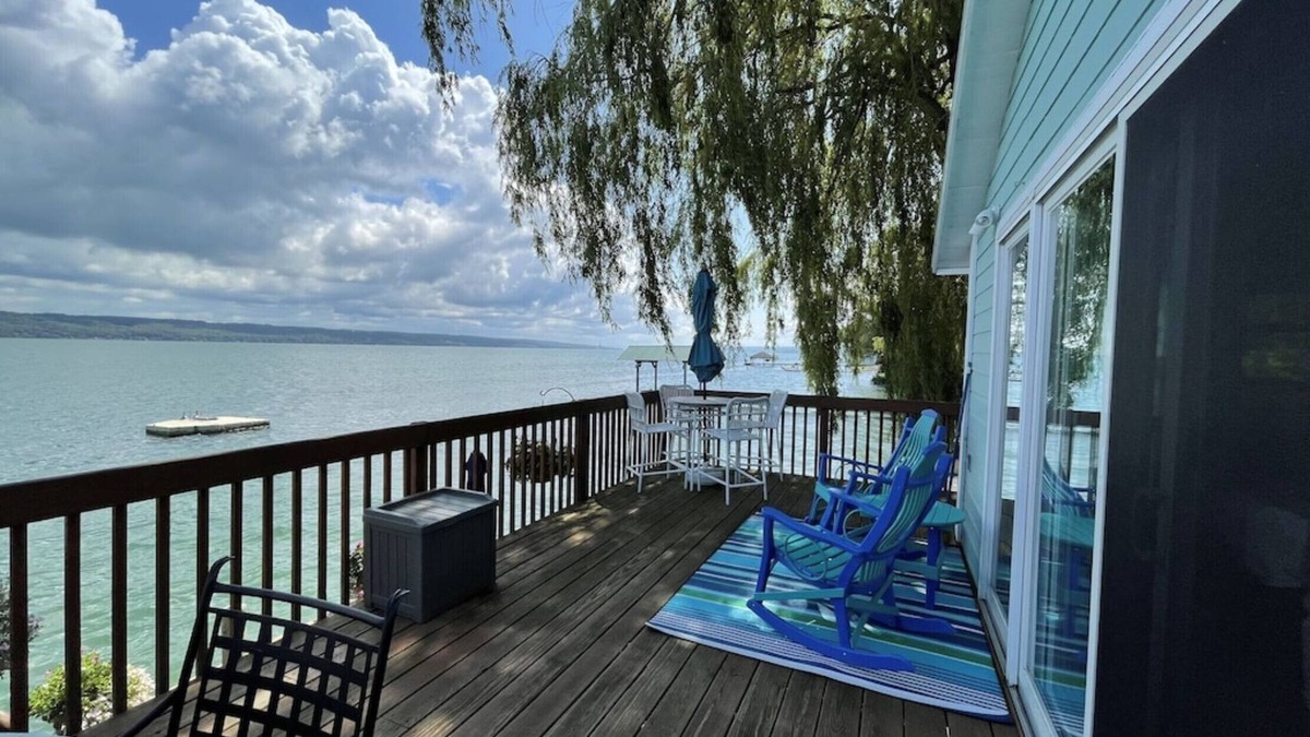 Interlaken Cottage | Charming Cottage with great views on Cayuga Lake in Sheldrake