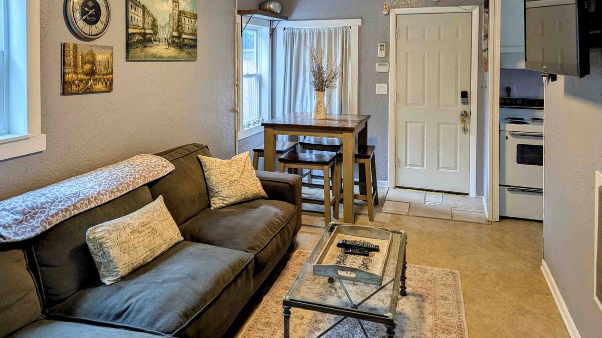 West Slope Cottage | Charming cottage with a private hot tub, gas grill, & furnished patio