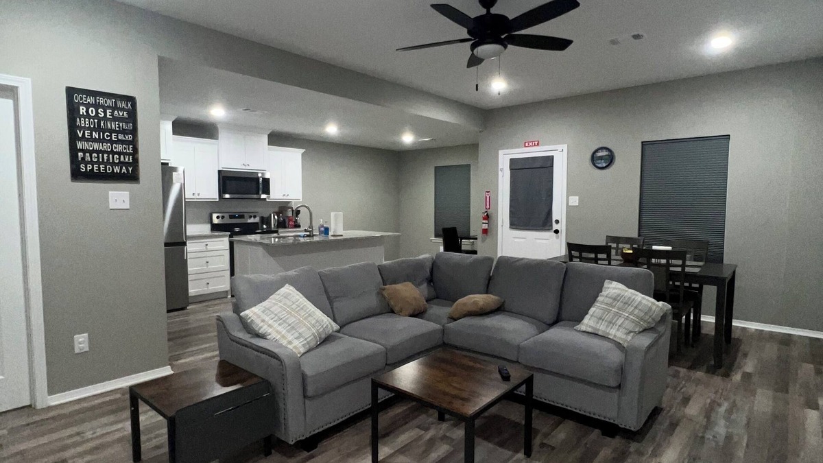 Beebe House | Charming Cozy Private Bedroom Shared Space Shared Bathroom with fenced backyard