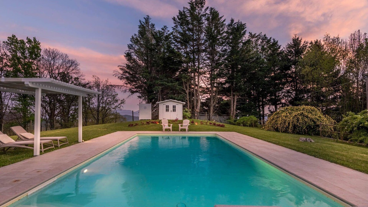 Villabuona Villa | Charming Farmhouse with Private Pool and View in Lucca