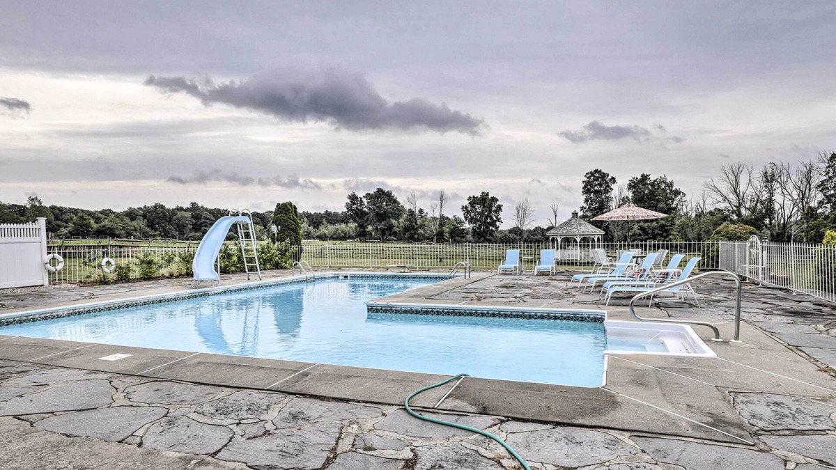 Bolton House | Charming Farmhouse w/Pool & Fishing Pond!