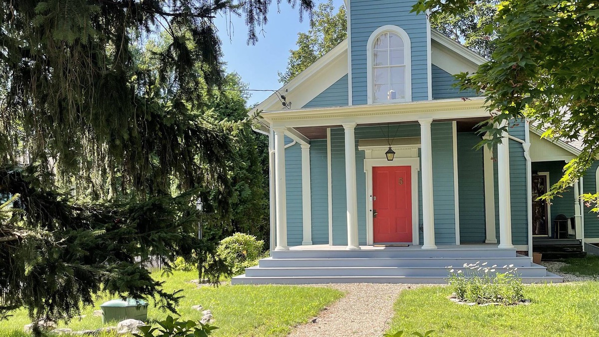 Staatsburg House | Charming former church near the Hudson w/hot tub. A tranquil retreat.