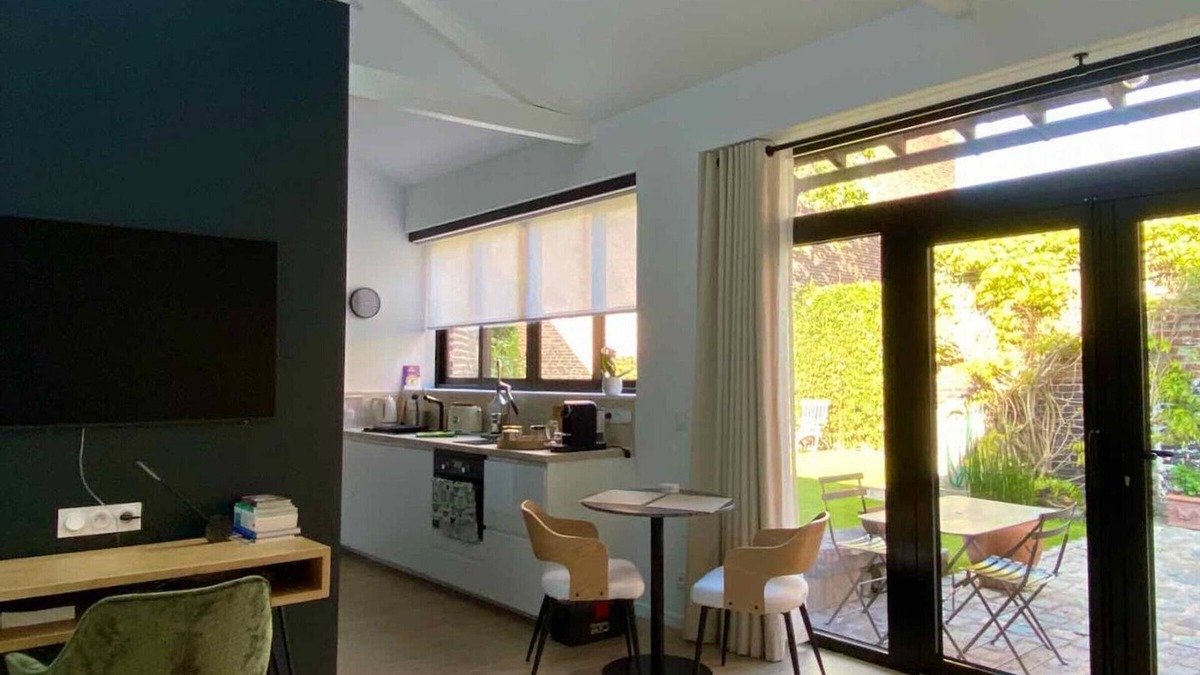 Saint-Andre-lez-Lille Apartment | Charming Studio w/Private Garden, Near Lille & Transport