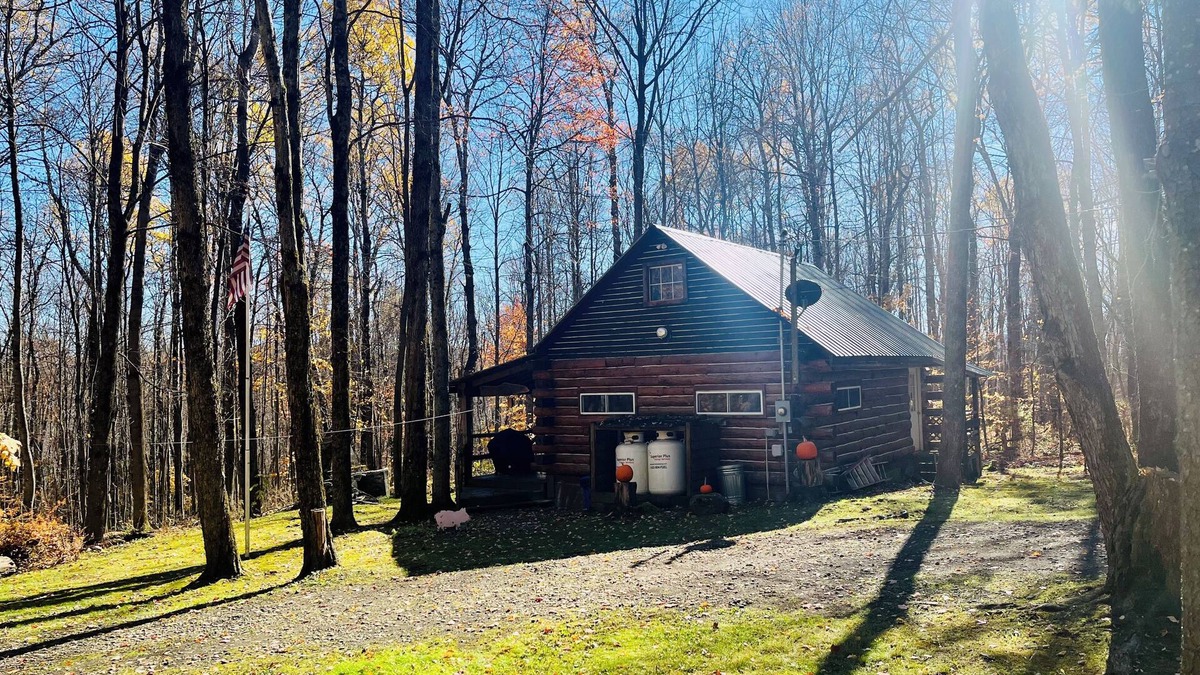 Cooperstown Cabin | Charming Full Bed & 2 Twin Bed cabin w/AC, Heat, WiFi in lovely Cooperstown,