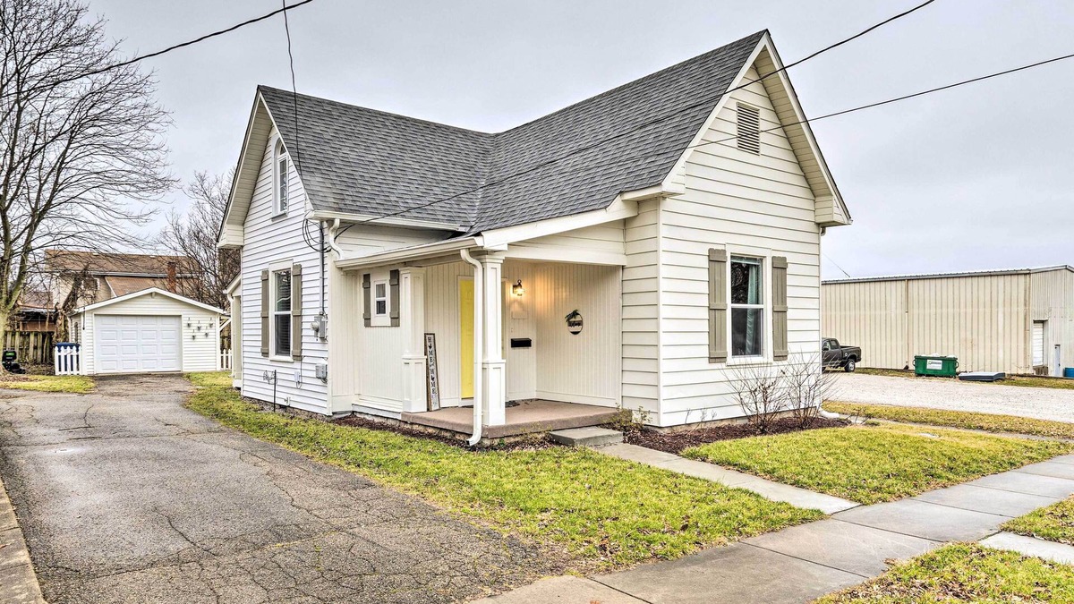 Greencastle House | Charming Greencastle Home < 1 Mi to DePauw!
