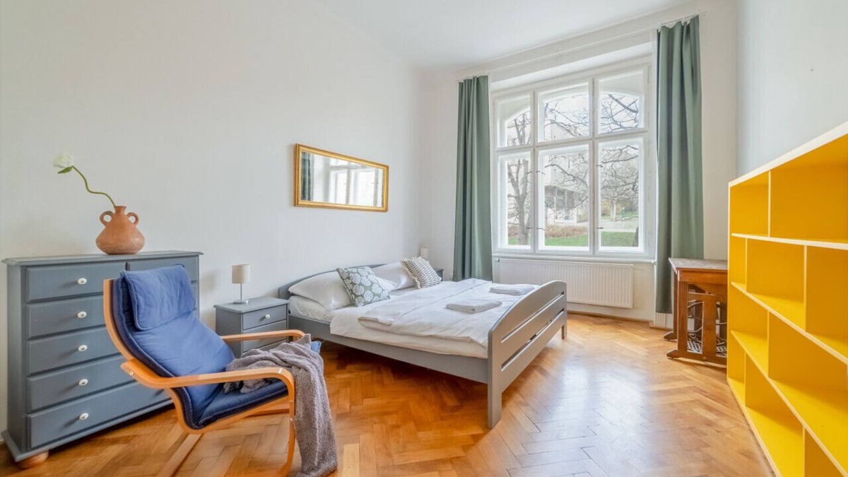 Vinohrady Apartment | Charming Historic Elegance in the Heart of Prague