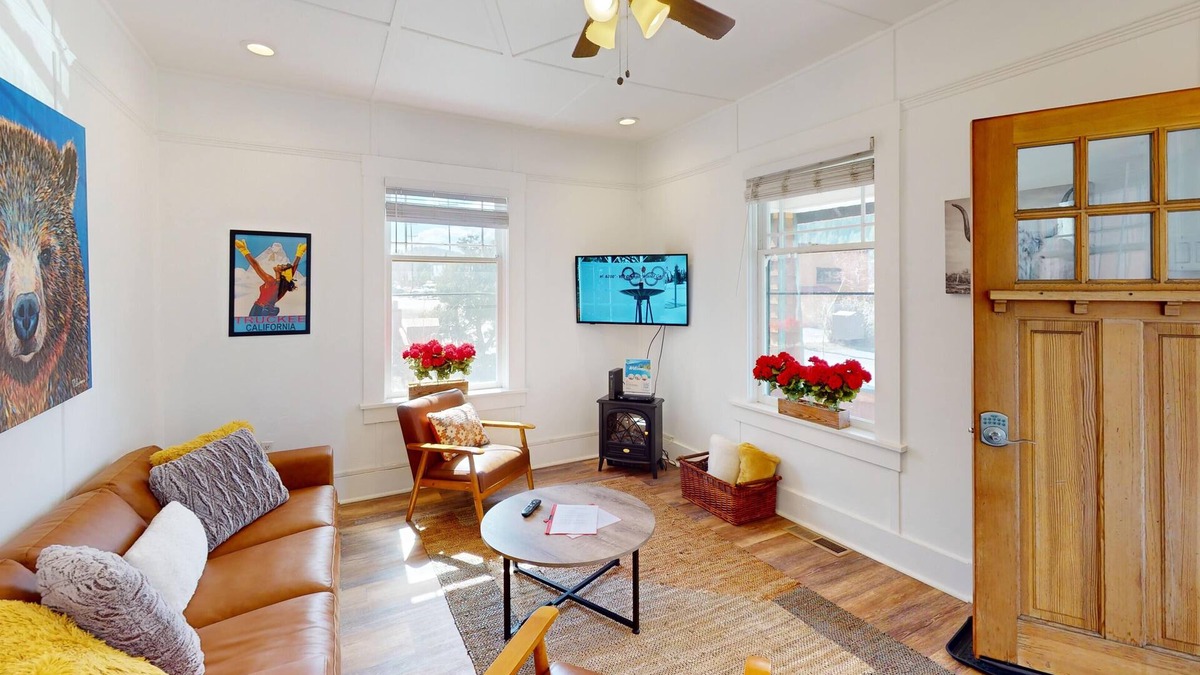 Downtown House | Charming home in downtown Truckee, ideal for a small group getaway.