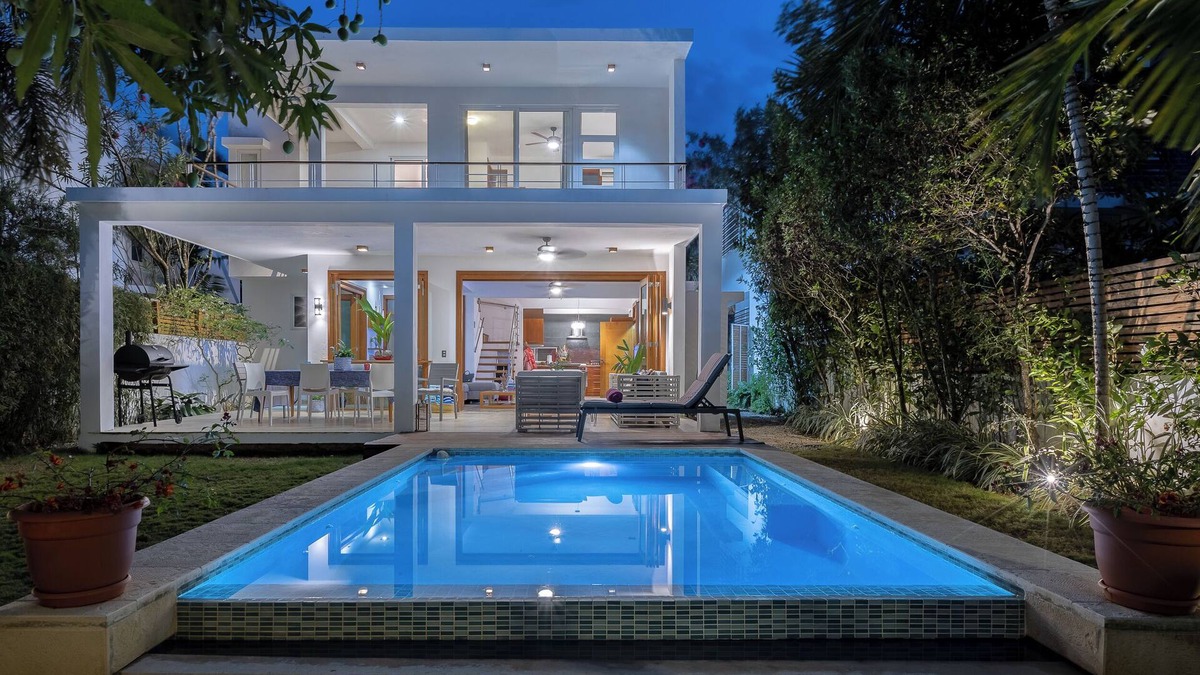 Las Terrenas House | Charming house; 8 guests, in private Residencial El Portillo; 150 Mts to beach.