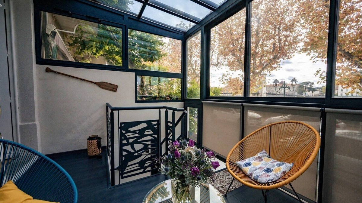 Tain-l'Hermitage House | Charming house, all comfort with views over the Rhone and the hills of Tain.
