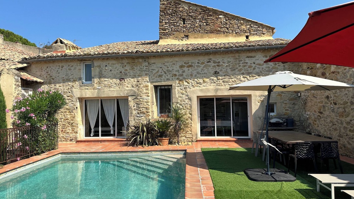 Gaujac House | Charming house in quiet southern village near Uzès