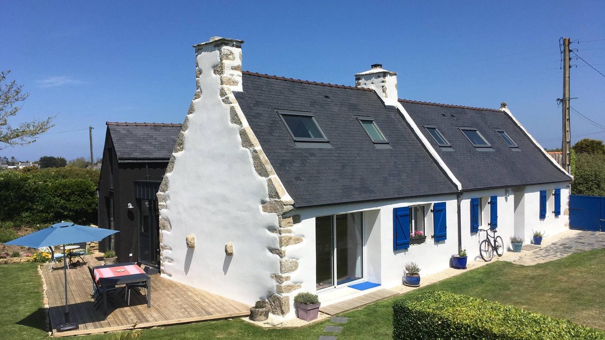 Plouguerneau House | Charming house renovated all comfort, large enclosed garden at 100m classified *