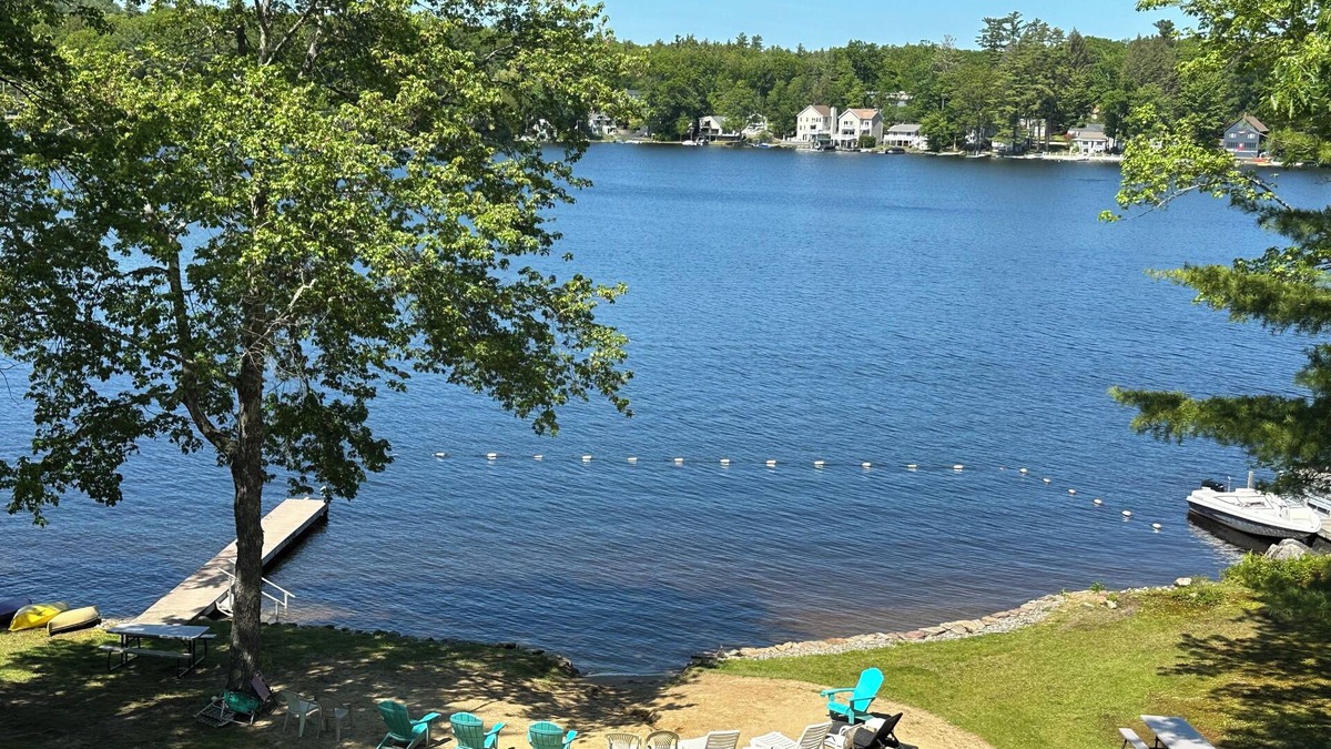 Deerfield Cottage | Charming lakeside cottage steps away from private sandy beach. Summer weeks open