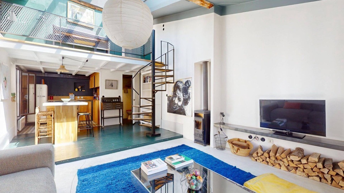 Porte-Saint-Martin Apartment | Charming Loft Apartment by Canal Saint Martin