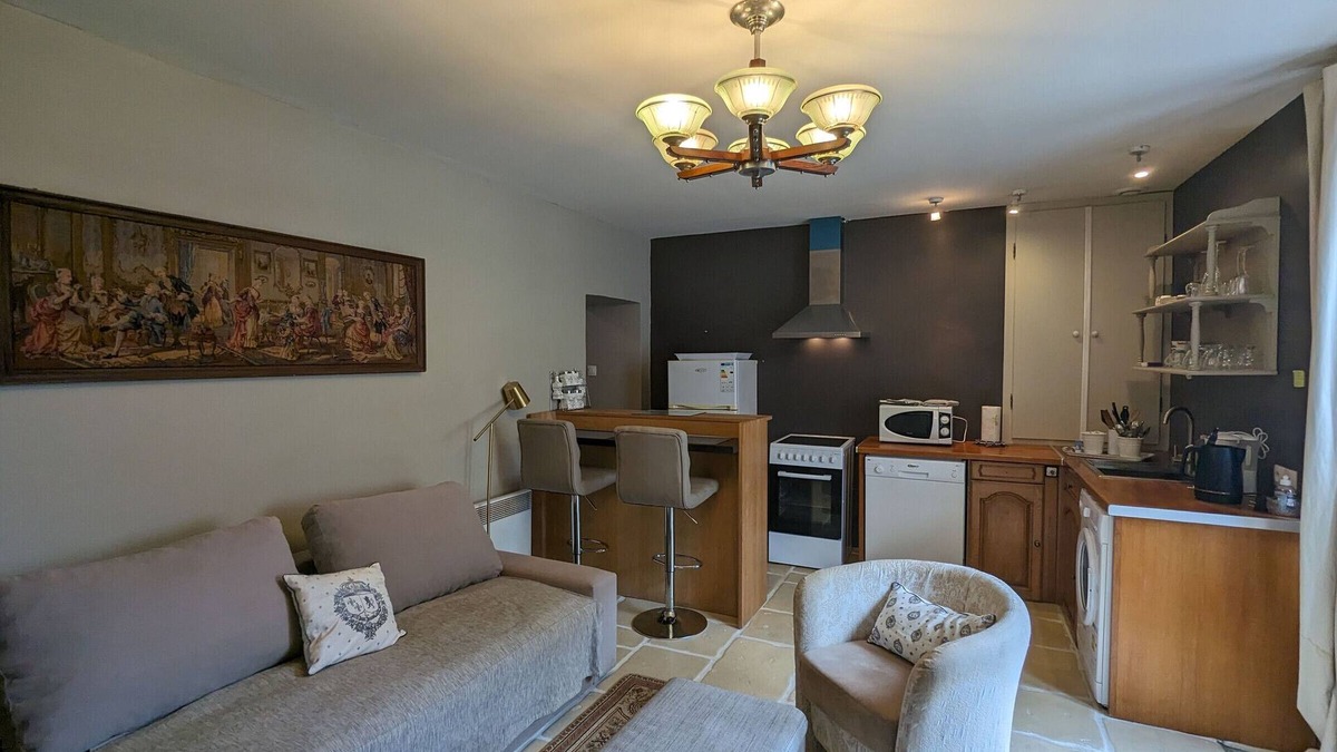 Le Blanc Apartment | Charming loft in old town, free parking nearby, close to Naillac castle