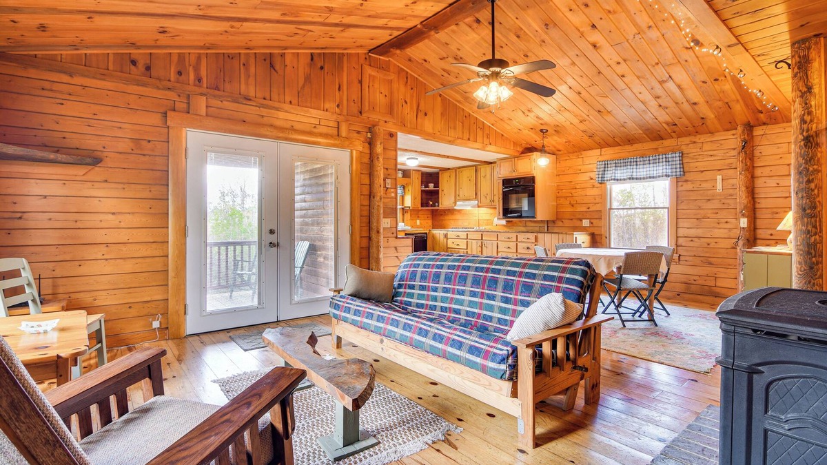 Lovell Cabin | Charming Lovell Cabin - 7 Mi to Kezar Lake!