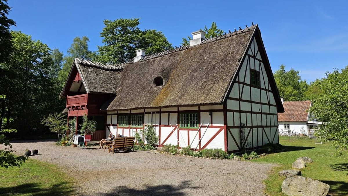 Angelholm Cabin | Charming Newly Renovated Cottage in Serene Forest Setting and next to castle