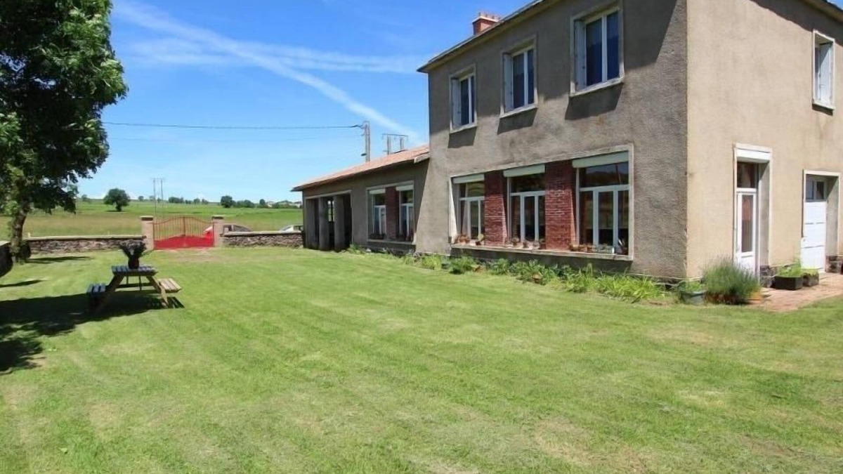 Le Brignon Cottage | Charming Old Schoolhouse: 3BR, Scenic Views, Near Loire Gorges, Pet Friendly