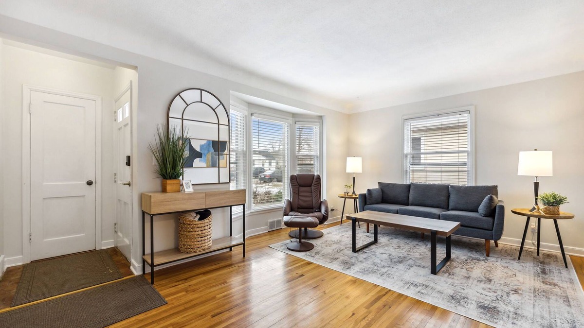 St. Louis Park House | Charming Pet-Friendly 2BR Duplex Haven